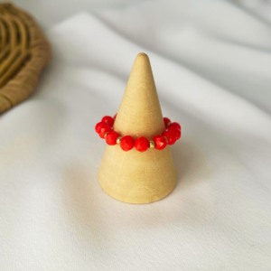 Bague Élastique – Corail