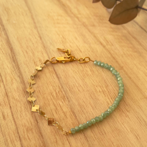 Bracelet Losange – VERT D’EAU